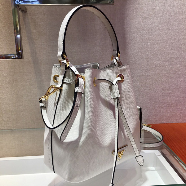 HOT SALE PRADA Saffiano Leather Bucket Bag