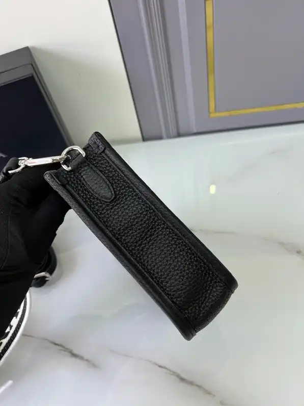 PRADA Leather mini shoulder bag