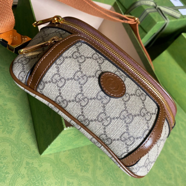 HOT SALE Gucci Belt bag with Interlocking G