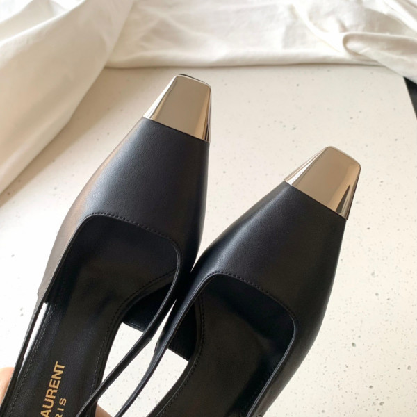 HOT SALE YSL VESPER SLINGBACK PUMPS