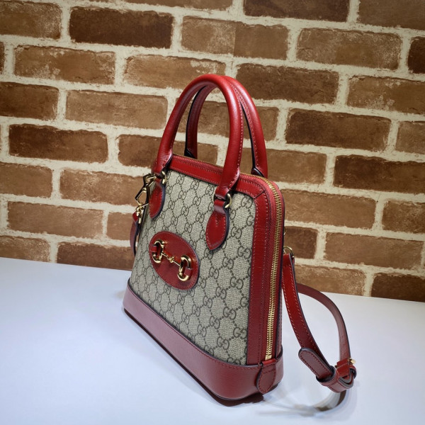 HOT SALE GUCCI 1955 Horsebit small top handle bag