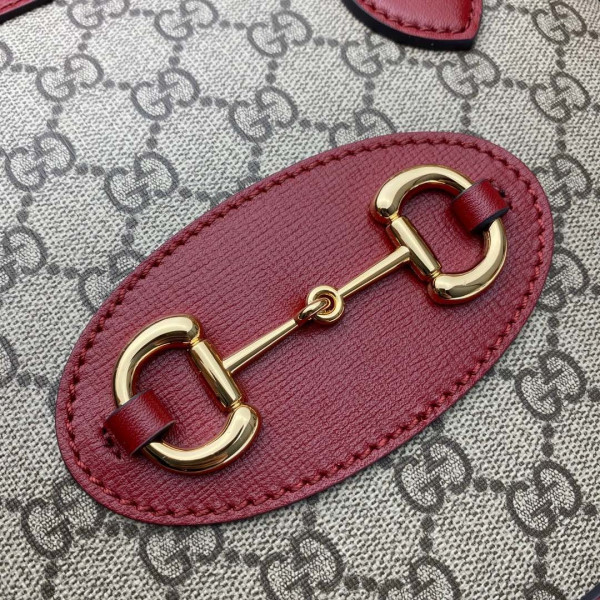 HOT SALE GUCCI 1955 Horsebit small top handle bag