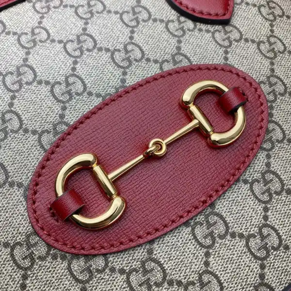 First bag ru GUCCI 1955 Horsebit small top handle bag