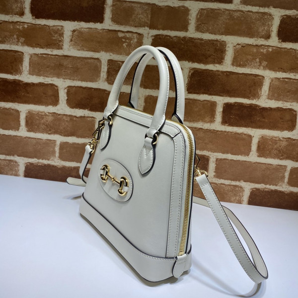 HOT SALE GUCCI 1955 Horsebit small top handle bag