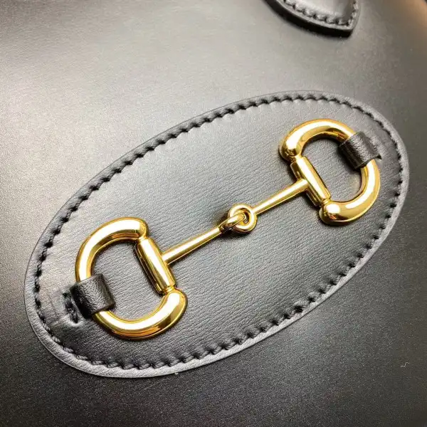 Affordable TO GUCCI 1955 Horsebit small top handle bag