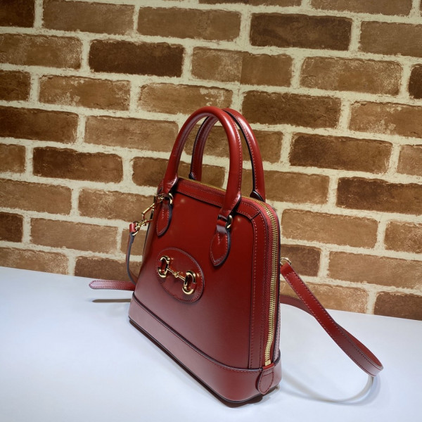 HOT SALE GUCCI 1955 Horsebit small top handle bag