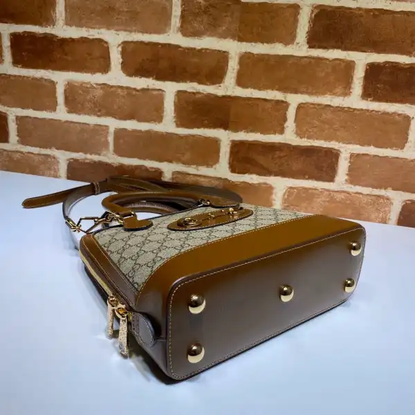 First bag ru GUCCI 1955 Horsebit small top handle bag