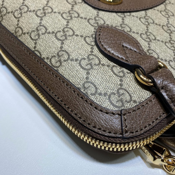 HOT SALE GUCCI 1955 Horsebit small top handle bag