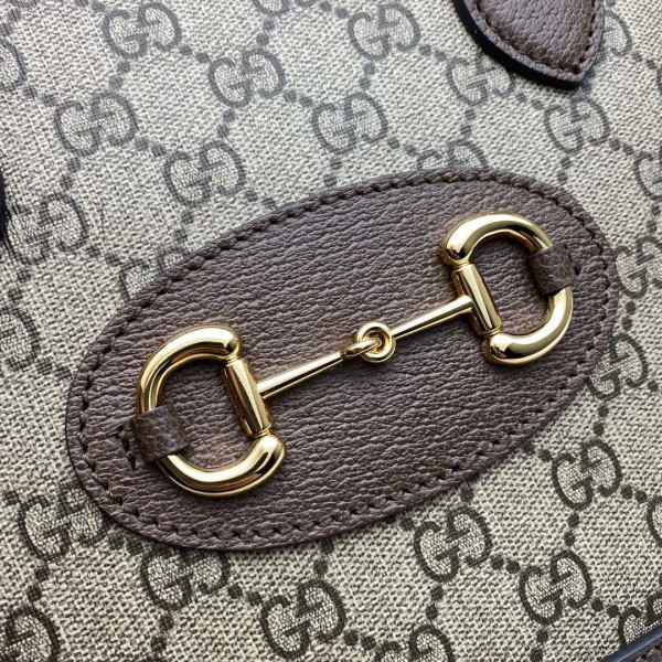 HOT SALE GUCCI 1955 Horsebit small top handle bag