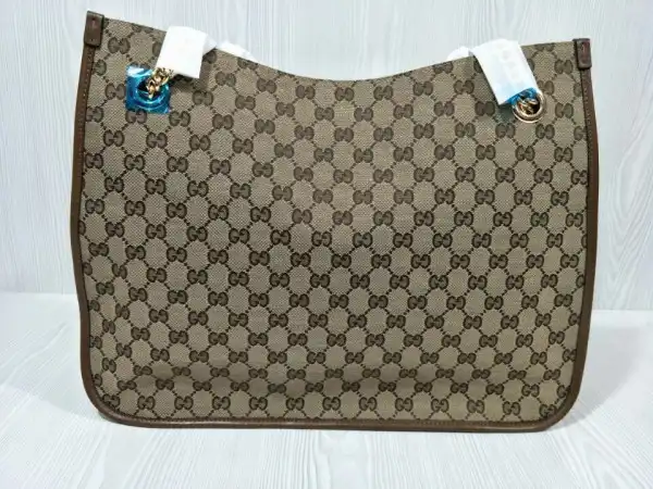 Cheap TO GUCCI 1955 Horsebit large tote bag