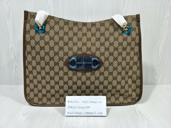 HOT SALE GUCCI 1955 Horsebit large tote bag