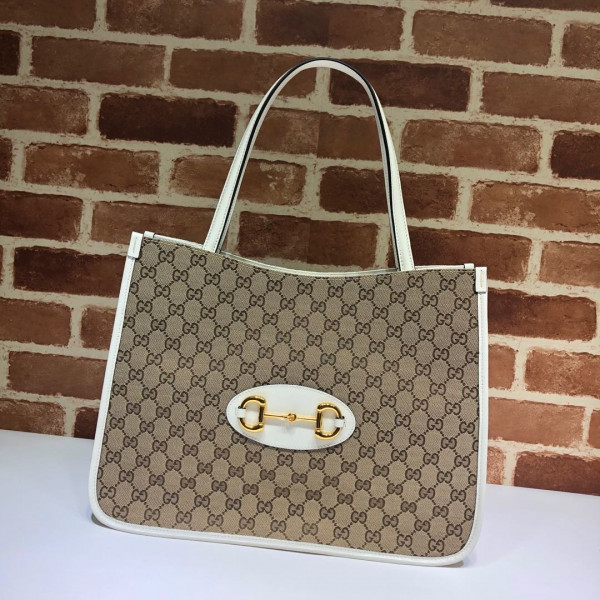 HOT SALE GUCCI 1955 Horsebit tote bag