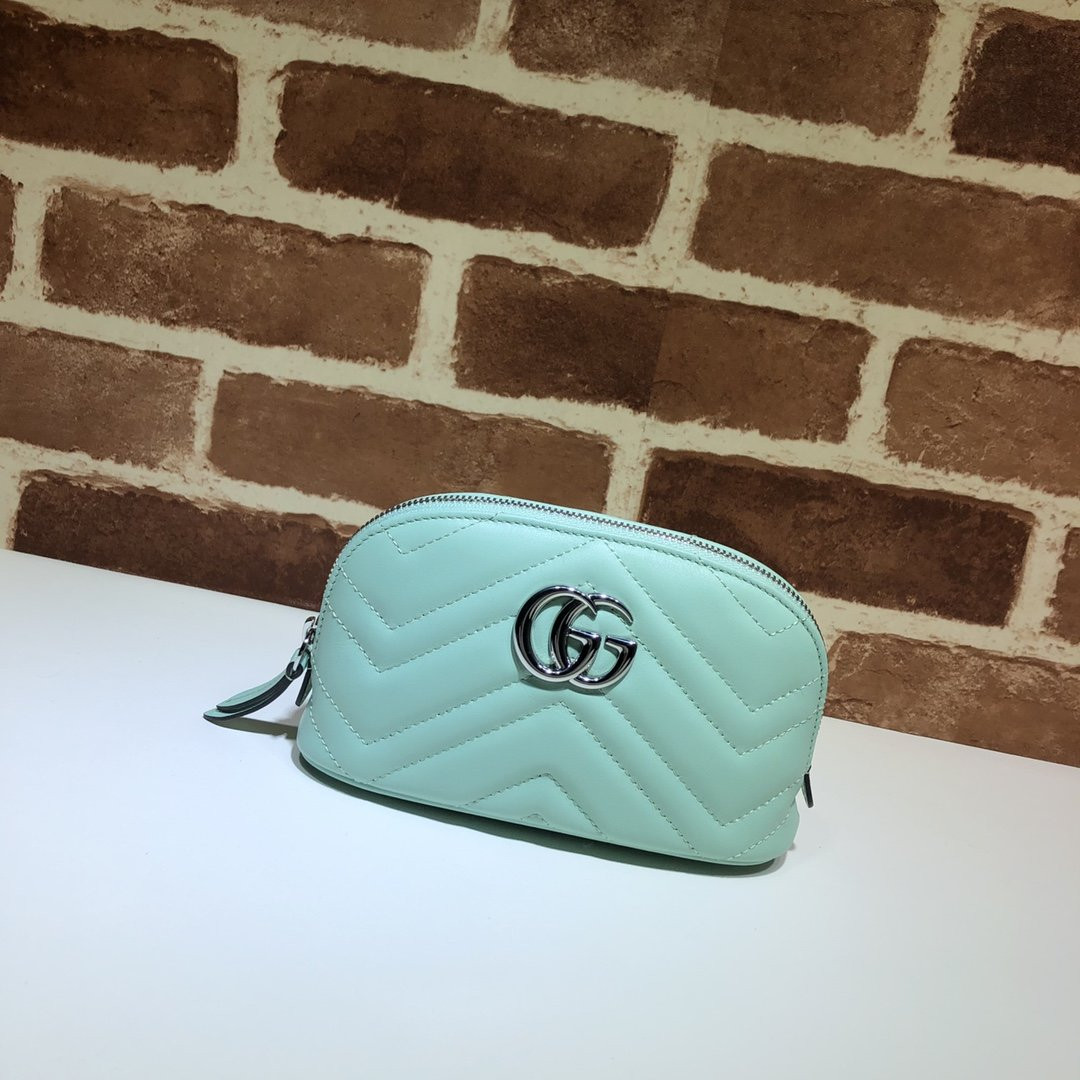 HOT SALE GUCCI GG Marmont cosmetic case