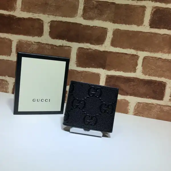 GUCCI GG embossed wallet