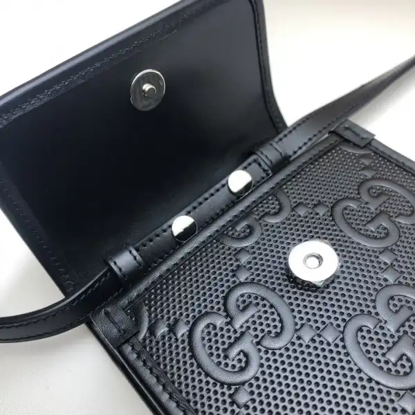 Cheap GUCCI GG embossed mini bag