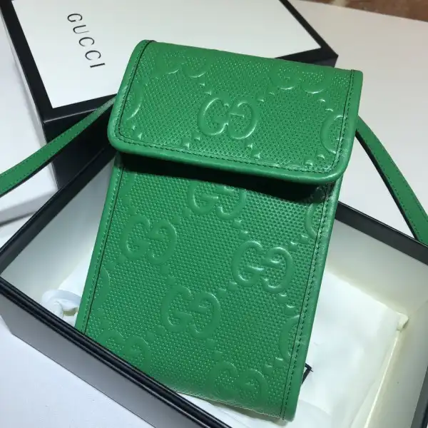 GUCCI GG embossed mini bag