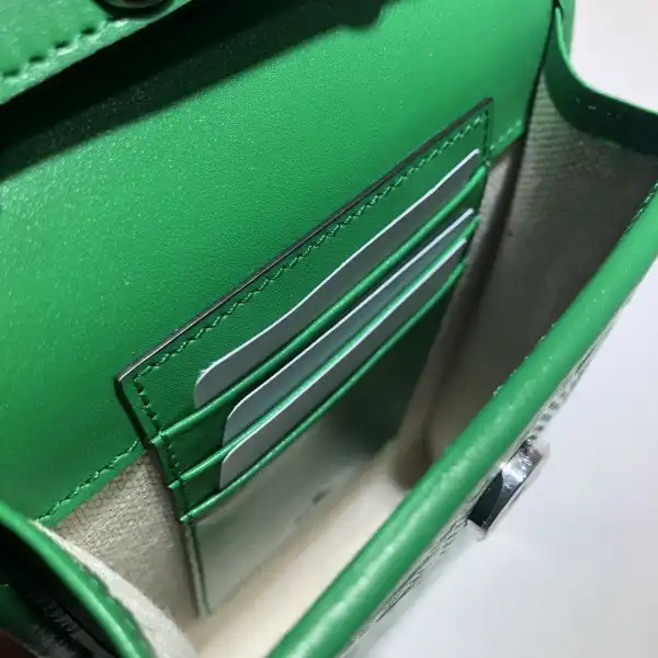 Affordable GUCCI GG embossed mini bag