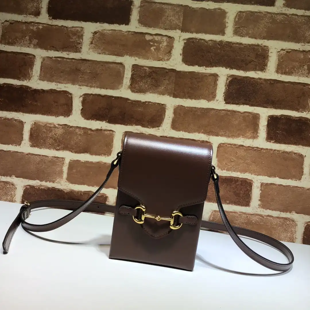 TO GUCCI Horsebit 1955 mini bag