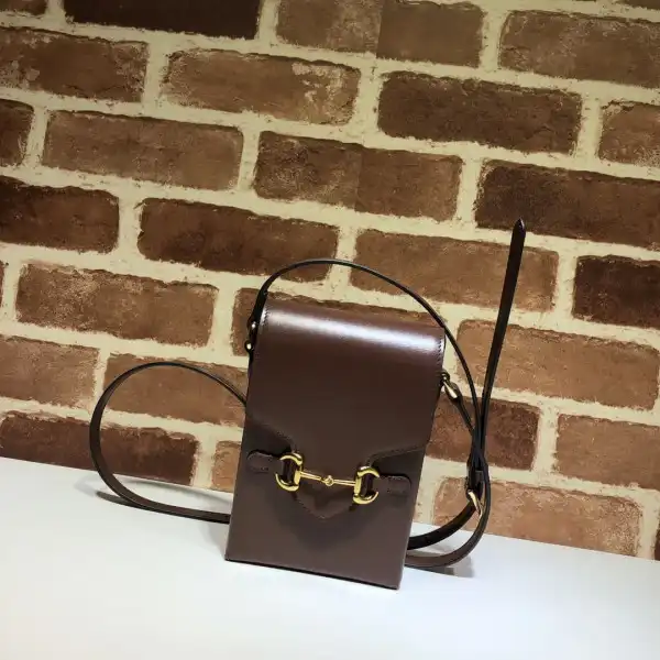 First bag ru GUCCI Horsebit 1955 mini bag