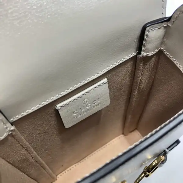 First Bag Ru GUCCI Horsebit 1955 mini bag