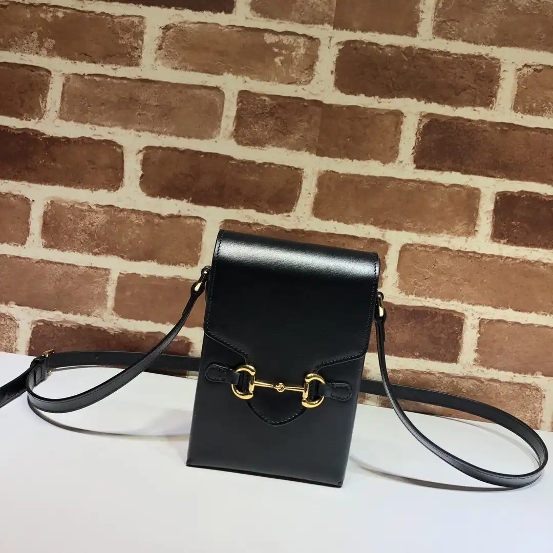 TO GUCCI Horsebit 1955 mini bag