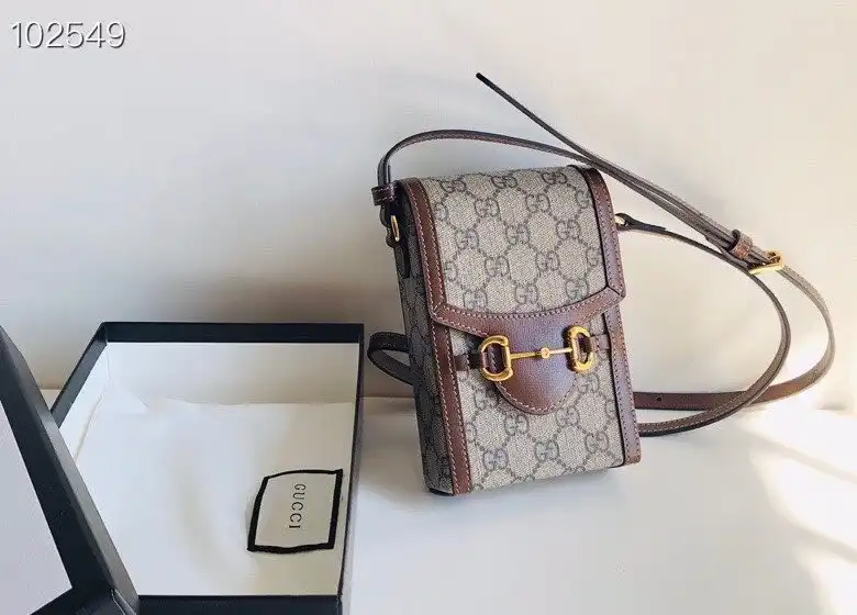 GUCCI Horsebit 1955 mini bag