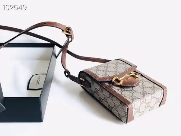 GUCCI Horsebit 1955 mini bag