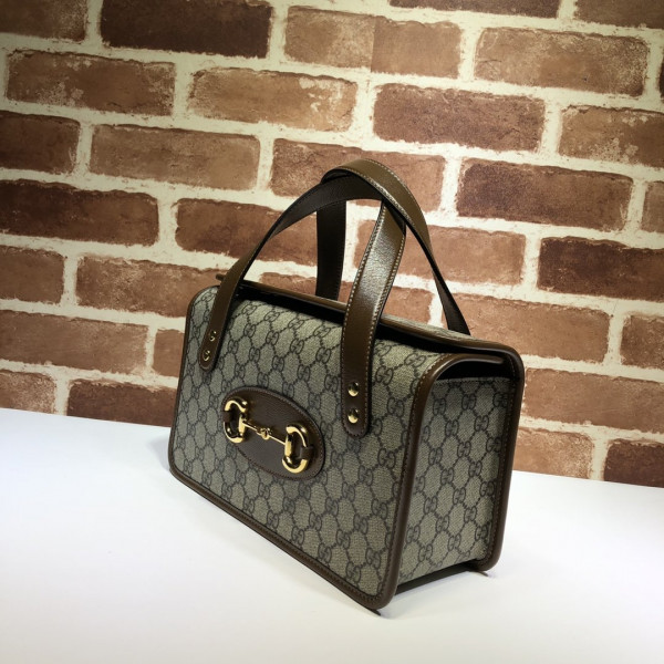 HOT SALE GUCCI 1955 Horsebit small top handle bag