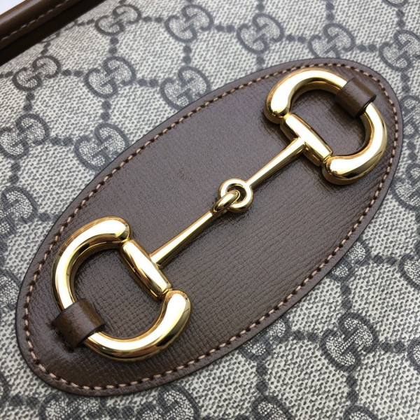 HOT SALE GUCCI 1955 Horsebit small top handle bag