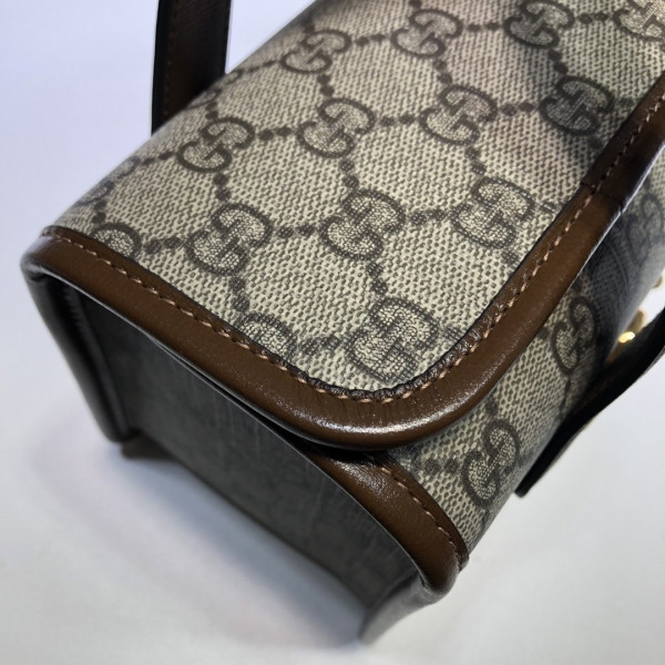 HOT SALE GUCCI 1955 Horsebit small top handle bag