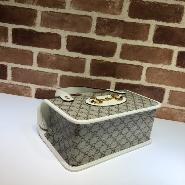 HOT SALE GUCCI 1955 Horsebit small top handle bag