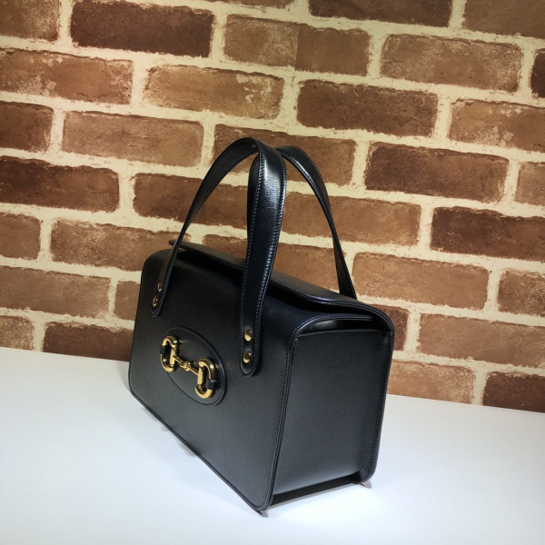 HOT SALE GUCCI 1955 Horsebit small top handle bag