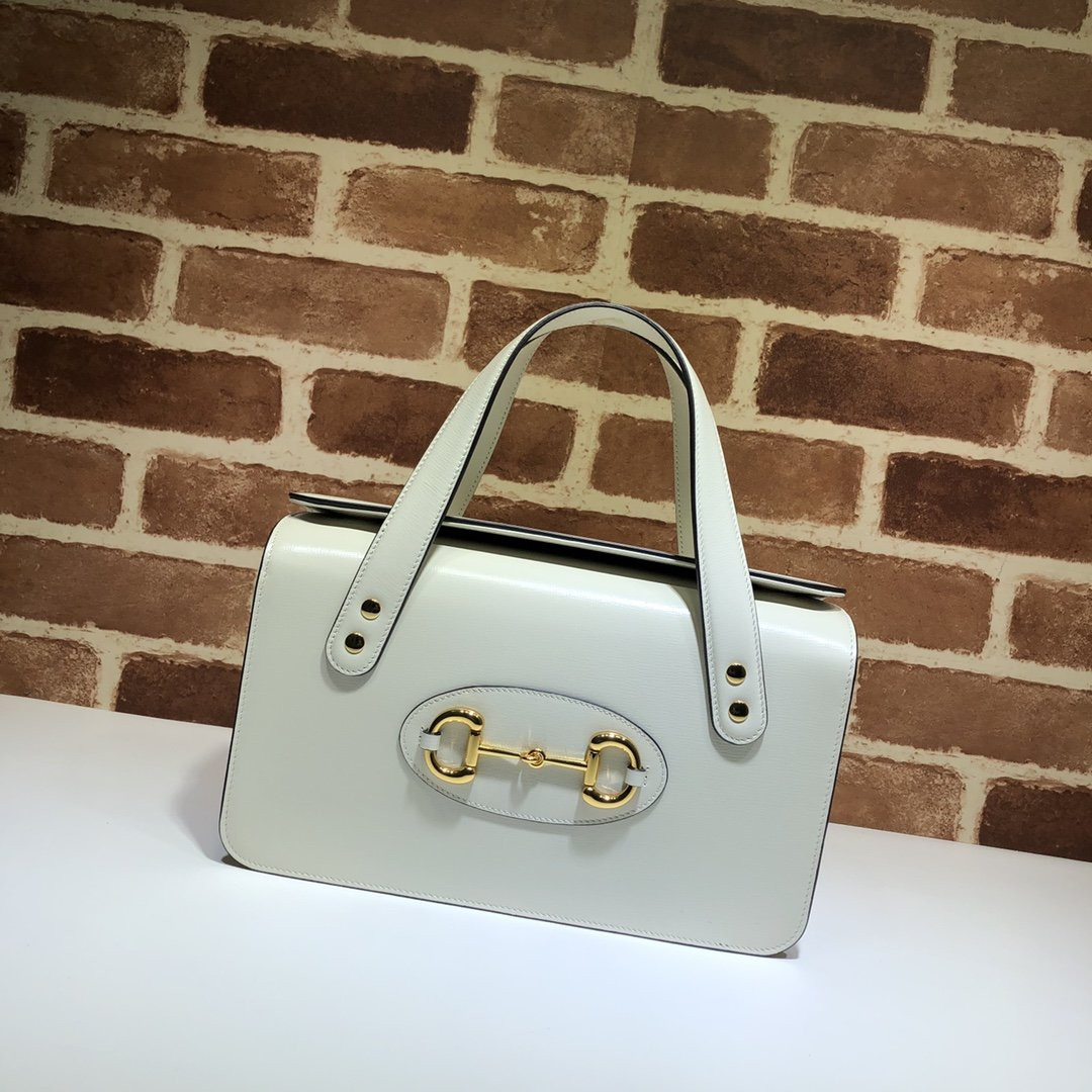 HOT SALE GUCCI 1955 Horsebit small top handle bag