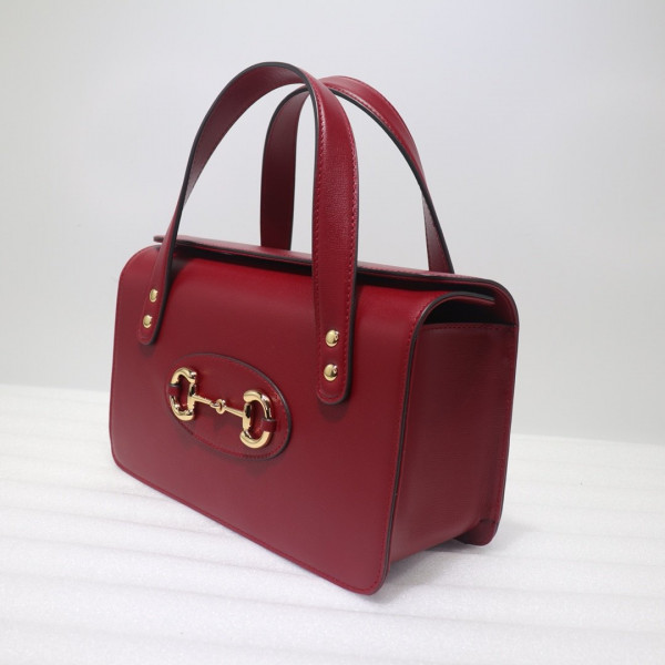 HOT SALE GUCCI 1955 Horsebit small top handle bag