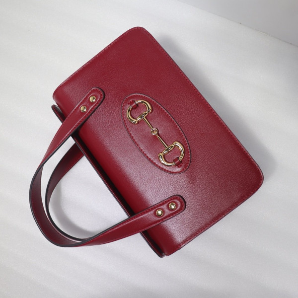 HOT SALE GUCCI 1955 Horsebit small top handle bag