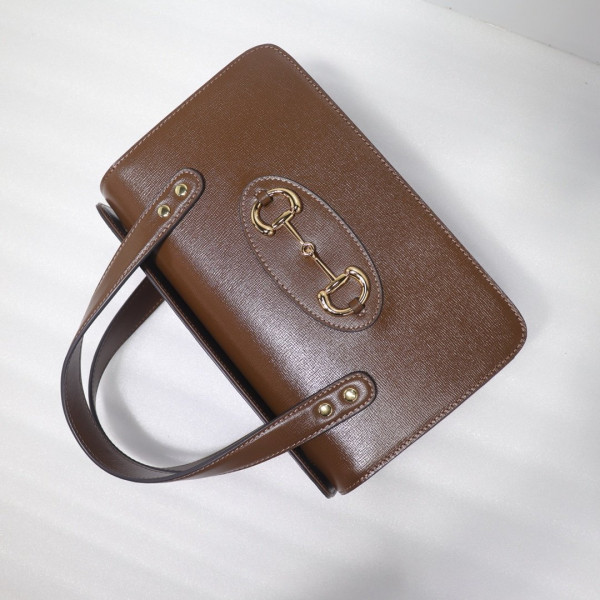 HOT SALE GUCCI 1955 Horsebit small top handle bag