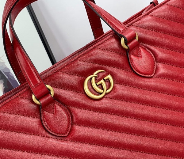 HOT SALE GUCCI GG Marmont medium tote bag