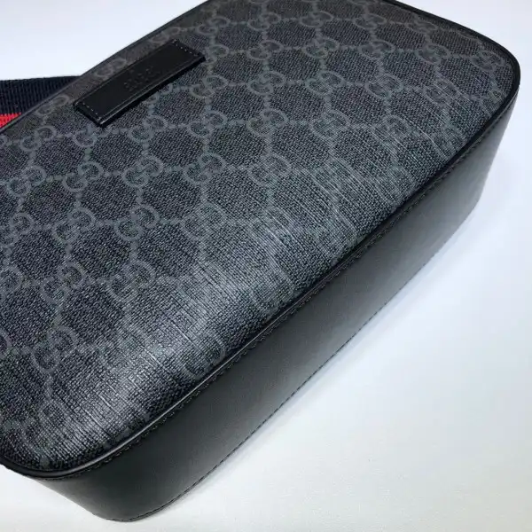 GUCCI GG Black shoulder bag