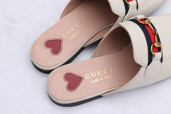 HOT SALE GUCCI Princetown leather slipper