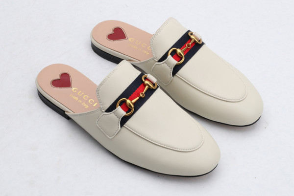 HOT SALE GUCCI Princetown leather slipper