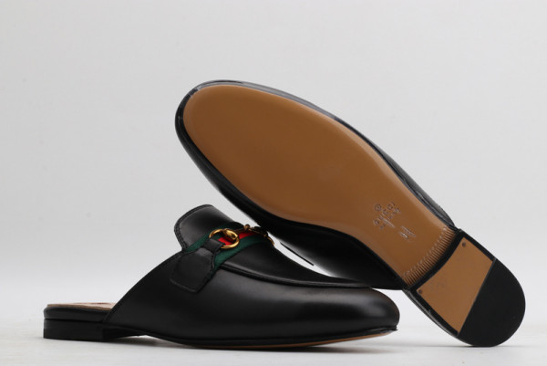 HOT SALE GUCCI Princetown leather slipper