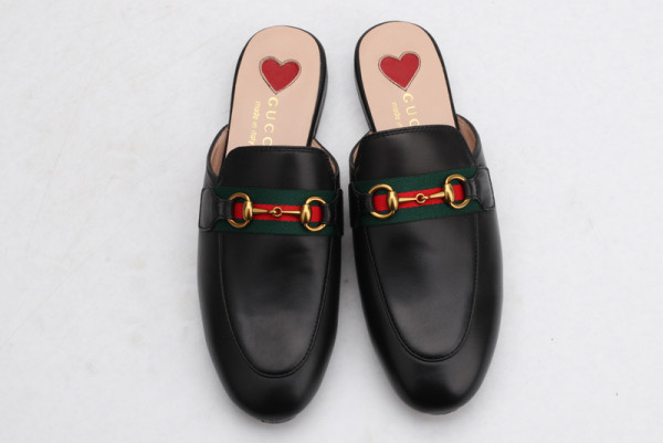 HOT SALE GUCCI Princetown leather slipper