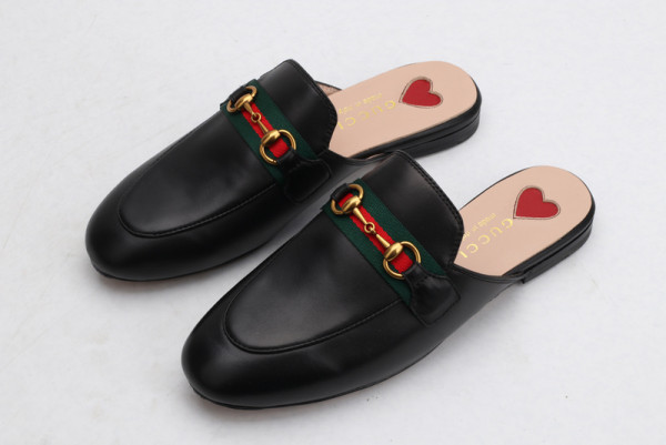 HOT SALE GUCCI Princetown leather slipper