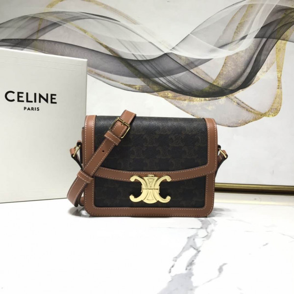 HOT SALE CELIN* TEEN TRIOMPHE BAG