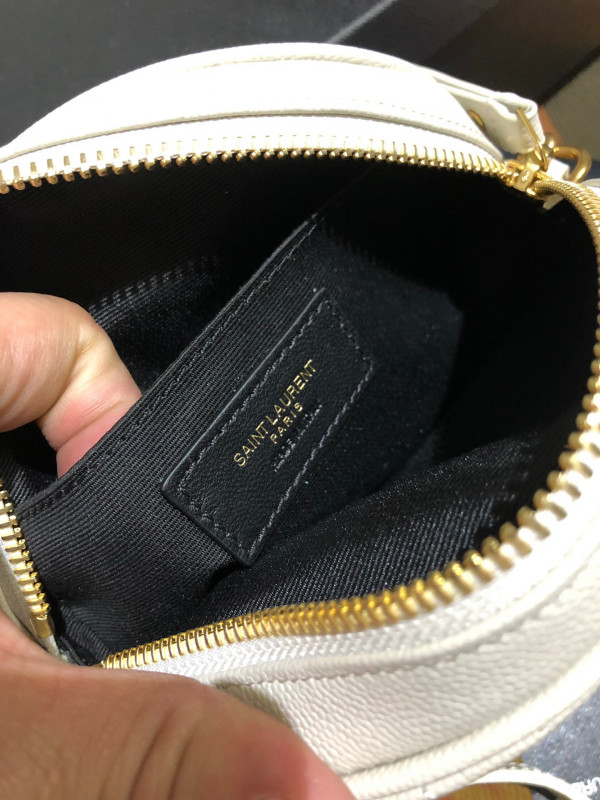 HOT SALE YSL VINYLE ROUND CAMERA BAG