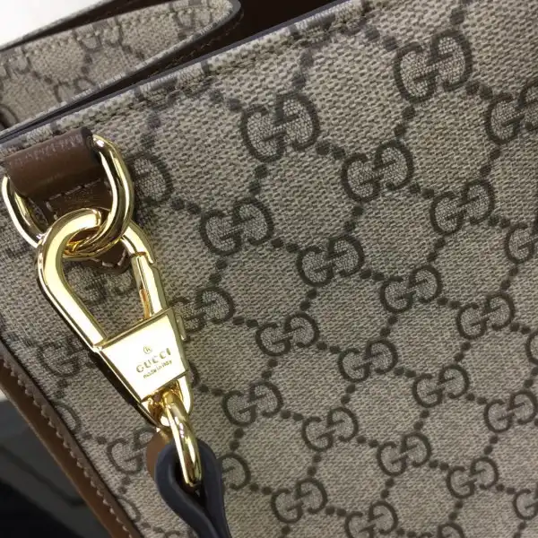 GUCCI 'Fake Not' print large tote bag