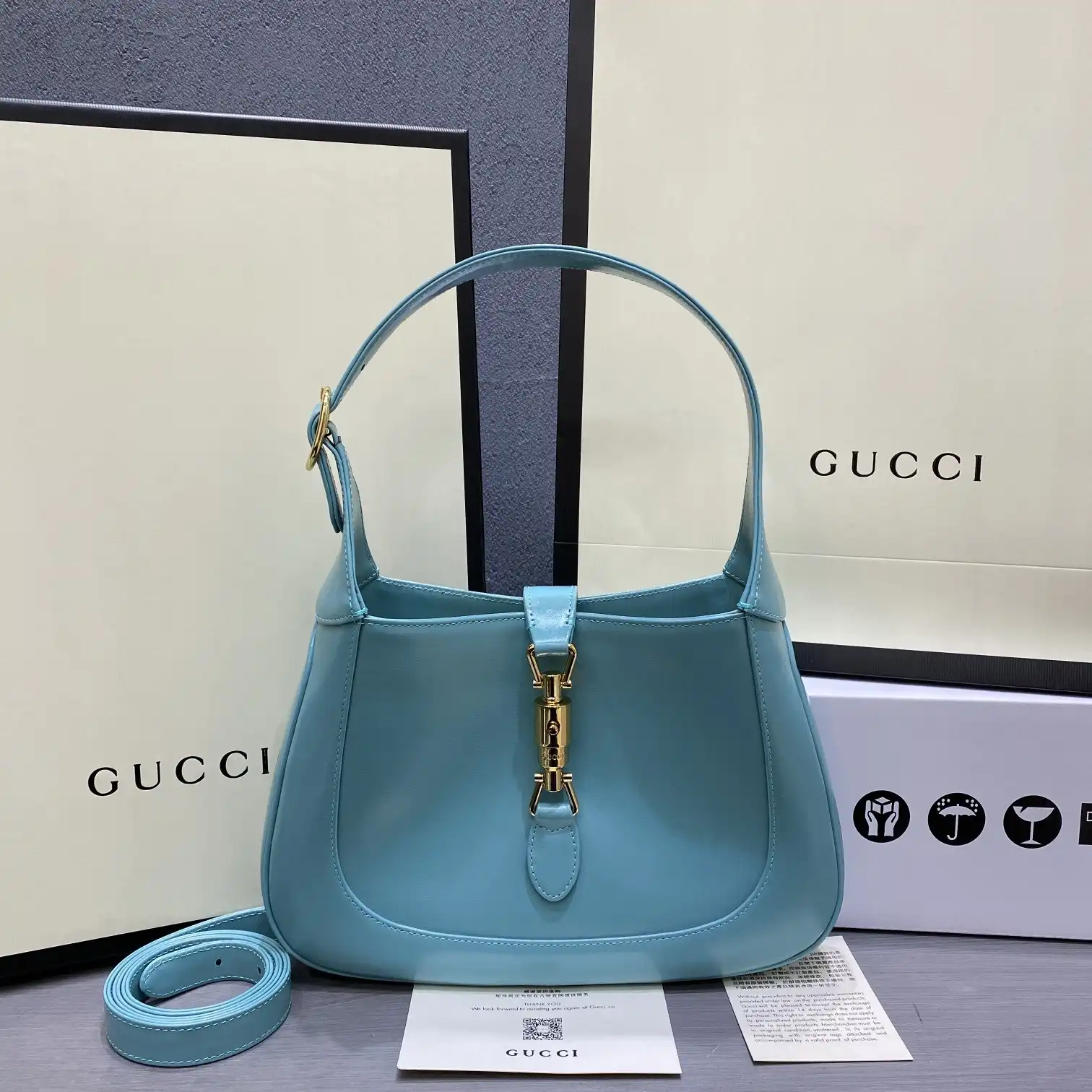 TO GUCCI Jackie 1961 small hobo bag