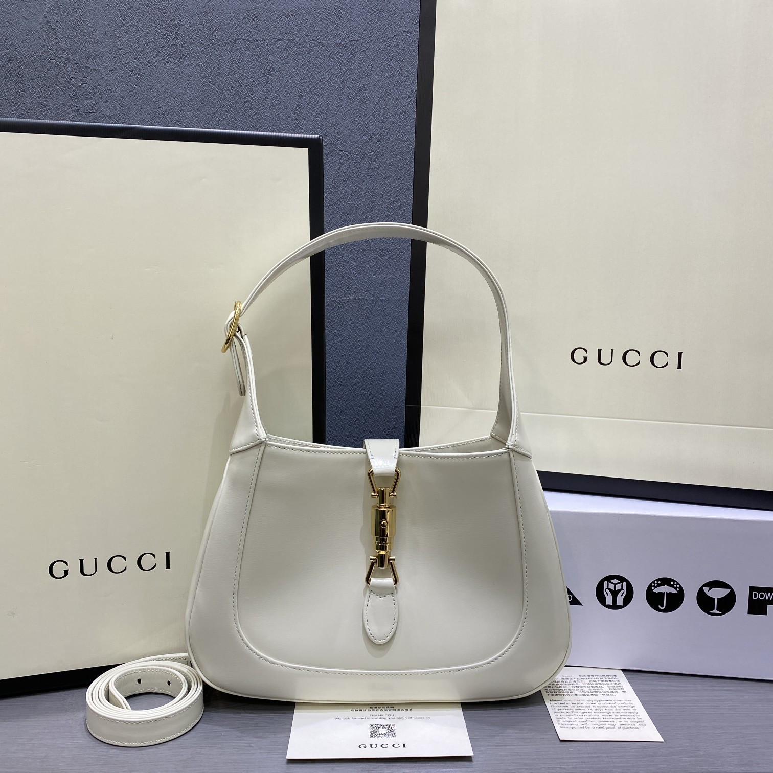 HOT SALE GUCCI Jackie 1961 small hobo bag