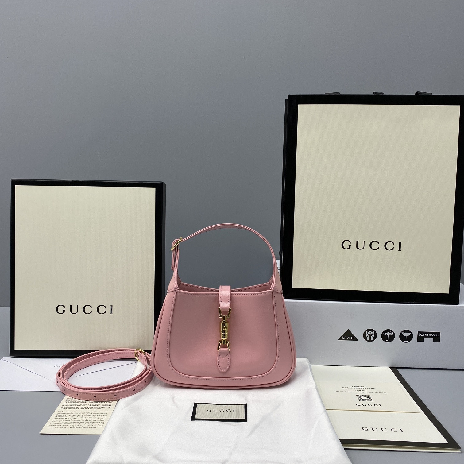 HOT SALE GUCCI Jackie 1961 mini hobo bag