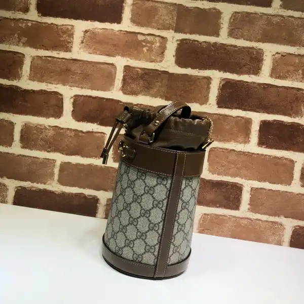 Cheap TO GUCCI Horsebit 1955 small bucket bag